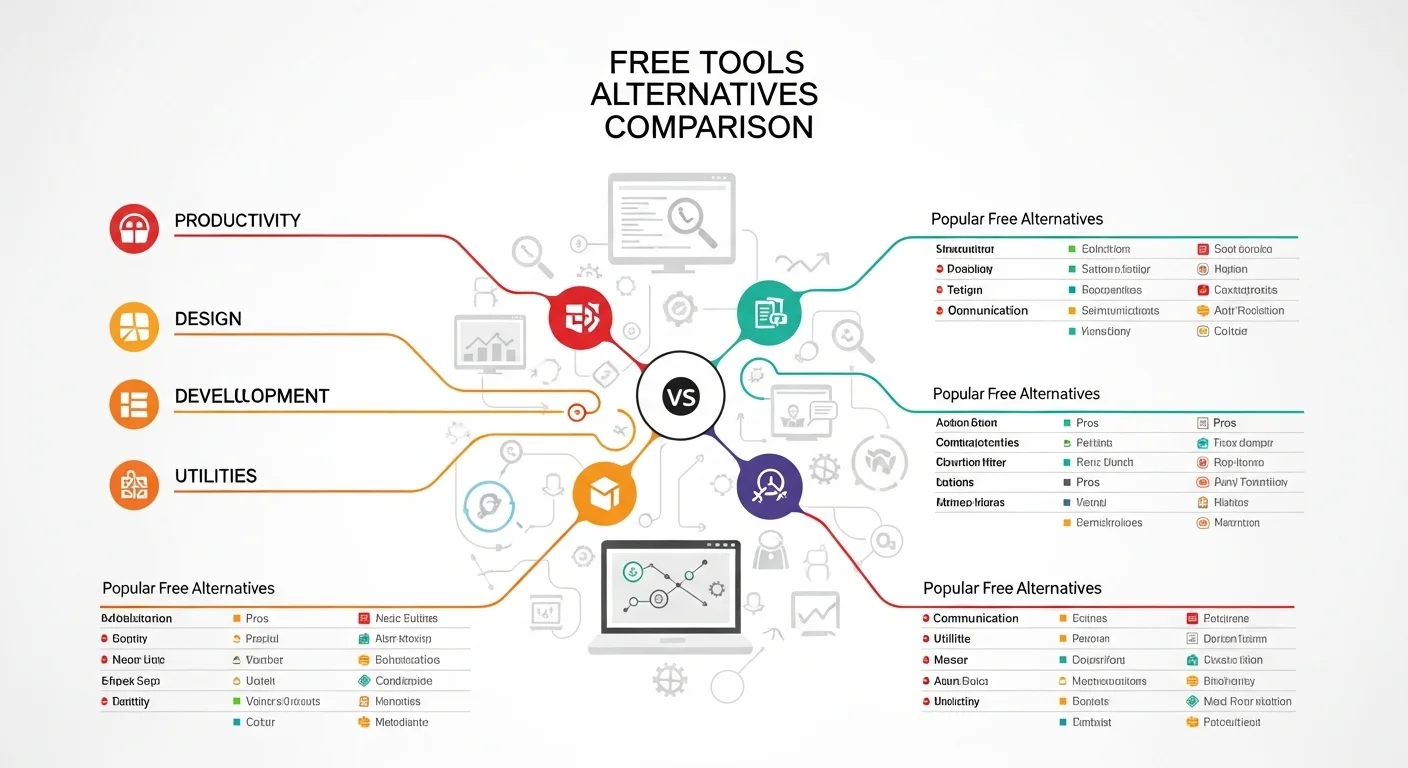 Free Tools Alternatives Comparison: Finding the Best Options Without Spending a Dime